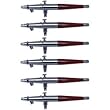 SIX PACK OF THE VL #3L Double Action Siphon Feed Medium Head AIRBRUSHES ONLY NO ACCESSORIES