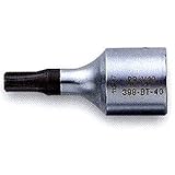 PB 3/8”SQ いじり止めヘクスローブビットソケット (TX40) V10-398B-T40