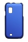 Samsung i500 Fascinate Galaxy S Rubberized Shield Hard Case - Blue