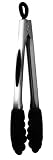 Orka 12-Inch Stainless and Silicone Tongs