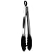 Orka 12-Inch Stainless and Silicone Tongs