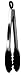Kitchen & Housewares : Orka 12-Inch Stainless and Silicone Tongs