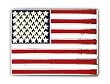 American Flag Large Pin