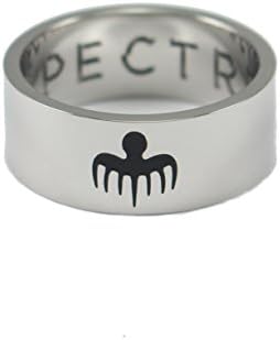 Spectre James Bond 007 Stainless Steel Ring Prop Stainless Steel Men (7)