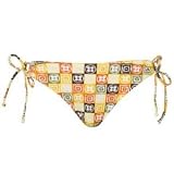 Roxy Granola Crunch 70's Lowrider Tie Side Bikini Bottom - Women's