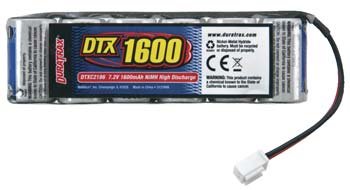 Duratrax NiMH 7.2V 1600mAh Flat RC18 Series
