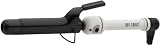HOT TOOLS HTBW45 Spring Curling Iron, Black/White, 1 1/4 Inches