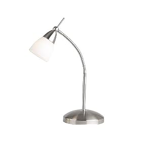 EN652 TLSC - Satin Chrome Touch Desk Lamp