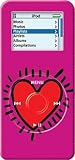 Heart - Apple iPod nano (1st Generation) 1GB 2GB 4GB Hard Case iJacket - Shock Absorbent Hard Protective Faceplate Cover + FREE iPod nano Screen and Surface Protector Shield