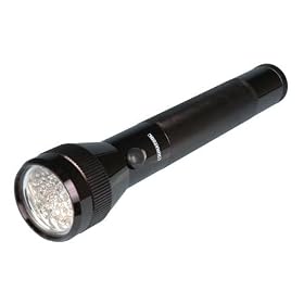 Duratool 32 Led Black Aluminum Toolbox Flashlight With Machined Knurled Easy-Hold Grip by