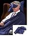 Dreamsacks Silk Airline Comfort Travel Set - Midnight Blue