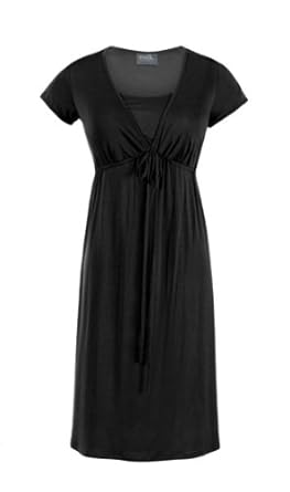 Everyday Dual Maternity And Nursing Dress - Black