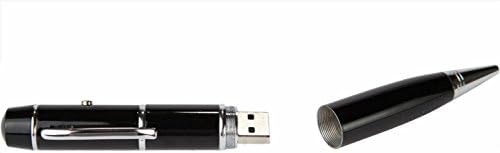 VOOEOO High Quality USB 64GB Flash Drive Pen And High Powered Laser Pointer- 3 in 1 Executive Pen(Black)