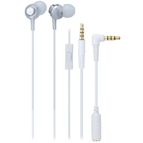 Audio-Technica ATH-CKL202ISWH In-Ear Sonic Pro Headphone, White