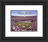Framed Veterans Stadium Philadelphia Phillies Photograph