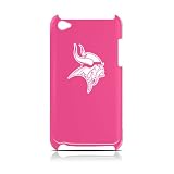 NFL Minnesota Vikings Varsity Jacket Hardshell Case for iPod Touch 4G, Pink, 4.4x2.4-Inch