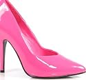 5 Inch Heel Classic Pump (Hot Pink;6)