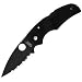 Spyderco Native, FRN Handle, Black Blade, ComboEdge, C41PSBBK