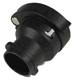 Kingman Spyder Black Clamping Feed Neck With Tabs - K