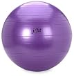 Stability Exercise Ball 85 cm with Pump (Black), Size: 85 cm; Colour: Black