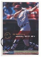 Pat Burrell, Philadelphia Phillies, 2000 Just Minors Autographed Card