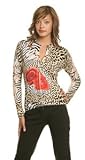 Beige Rose Beaded Holiday Sweater