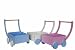 Pastel Toys White Wooden Push Cart