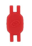 Silicone Skin Pouch For Nike+ iPod and Nike Plus Nike+ SportBand - Compatible with all Shoes, Red