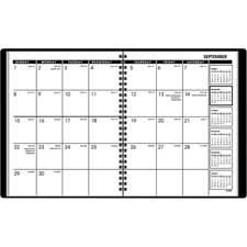 At-A-Glance 70-127-05 Academic 16-Month Planner, 1 Month Spread, 6-7 8 X 8-3 4, Black by At-A-Glance