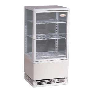 Excellence FSG-3 Glass Counter Top Display Refrigerator - 3 Cu. Ft.