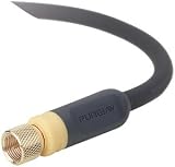 Belkin Av21300B12 Blue Series Rf Coaxial F-Pin Video Cable (12 Ft; Black; Polybagged)
