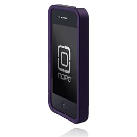 Incipio iPhone 4 4S EDGE Hard Shell Slider Case - 1 Pack - Carrying Case - Retail Packaging - Matte Metallic Purple by 