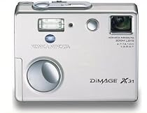 Konica Minolta Dimage X31 3.2MP Digital Camera with 3x Optical Zoom