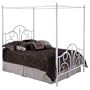 Fashion Bed Group Contour Canopy Bed - Queen Size B91235 (Matte White) (81.25" H x 62.63" W x 86" D)