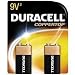 Coppertop Alkaline Batteries, 9V, 2/pack