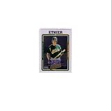 2005 Andre Ethier Topps Chrome Autographed (Near Mint - Mint) RC - Rookie Card