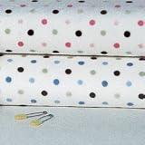 Carter's Super Soft Printed Changing Pad Cover - Blue/Green Dot