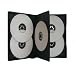 DVD H�lle f�r 5 CDs/DVDs, schwarz