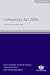 Companies Act 2006: A Guide to the New Law