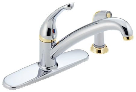 Delta Kitchen Faucet With Spray (480-CBWF)
