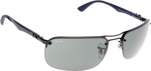 Rayban Sunglasses RB8310 002 71 SHINY BLACK GREEN product image