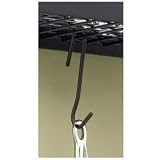 Cuisinart CRMBKH-6 Chefs Classic Cookware Universal Pot Rack Hooks, Matte Black, Set of 6