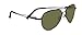 Serengeti Brando Sunglasses, Satin Black Frame, 555nm Lens