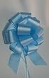 10 Pull String Bows - Gift Wrap Packaging - 5" 20 Loops - 1 1/4" - Light Blue