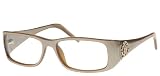 ROBERTO CAVALLI RC0341 R77 EYEGLASSES OPTICS PRESCRIPTION EYEWEAR DESIGNER FASHION WOMENS GOLD ACETATE FRAME