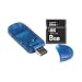 Electronics : Sandisk 8GB Ultra II SD HC Card (SDSDH-8192, Bulk) & CTC USB 2.0 SDHC Reader Writer (Blue)