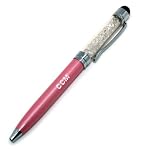 CCM® 2 in 1 Crystal Capacitive Stylus - (Latest Technology) Touchscreen iPad 3 Stylus with Ultra Durable Soft Tip for Apple iPad 3, new iPad (3rd Generation), iPad 2, iPhone 4, iPhone 4S, iPod Touch, Amazon Kindle Fire, Samsung Galaxy Tab 2 (7-Inch, Wi-Fi) All Touch Screen Tablets
