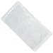 Extra Large 4 1/8 X 7 1/2 Ticket & Badge Holder - Heavy Duty Clear Plastic 4 X 7 Card Insert Protector for Sports Tickets, Press Passes and Name Badges by Specialist ID