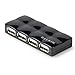 4PORT USB 2.0 Mobile Hub Black .