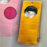マッシュ　プラスチック　バッグ　ディスペンサー　S　MUS-200　ピンク 